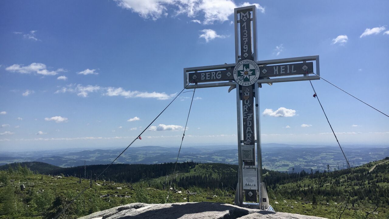 Trojkový den na Šumavě s Goldie