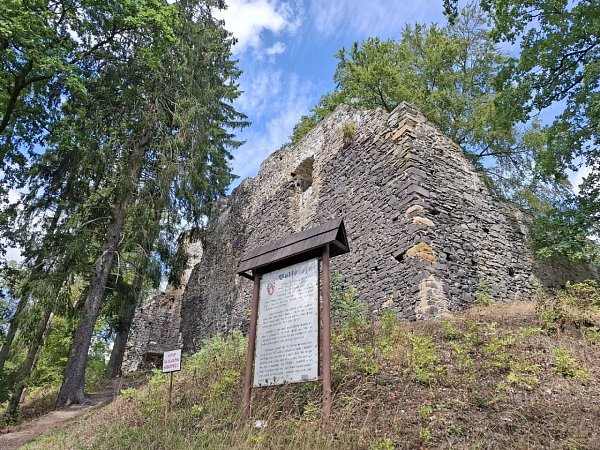 Volfštejn - zřícenina hradu